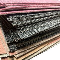 汚れあり タイルカーペット 50cm×50cm  40枚くらい の画像