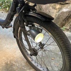 パナソニック　ギュットクルームEX ラクイット 電動アシスト自転車 前後チャイルドシート付きの画像