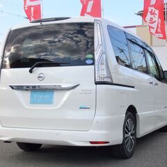 ⭕お買い得！装備充実！セレナハイウェイスター⭕ローンブラックでもOK！！審査受付中！自社ローンでは無いオートローン！ 関西のお店ですが全国どこでも遠方納車できます！の画像