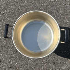 ツルマル印　アルミ　両手鍋　大鍋　40cm 220 業務用　調理器具　厨房　キッチン　炊き出し　長期保管品の画像