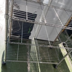 スチールラック　サビ多め　⓵の画像