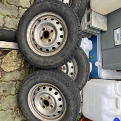 軽トラ使用タイヤホイールの画像