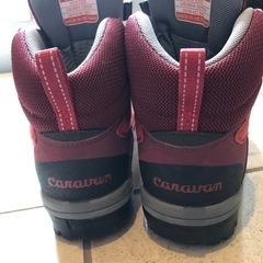 太鼓判、Caravan レディース・キャラバン"こだわり登山靴23㌢＃安全第一‼︎の画像