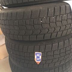DUNLOP WINTER MAXX スタッドレスタイヤ 185/70R14 2019年製 JOKER ホイール4本 セット 冬タイヤ **41002の画像