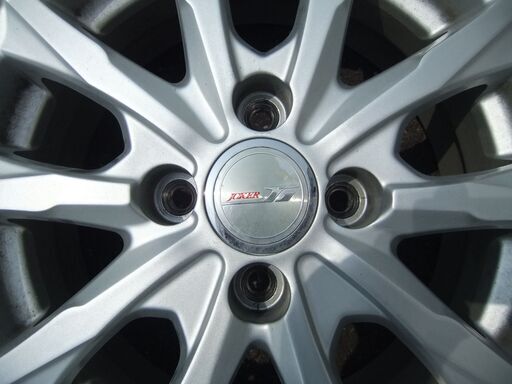 DUNLOP WINTER MAXX スタッドレスタイヤ 185/70R14 2019年製 JOKER ホイール4本 セット 冬タイヤ