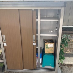 ヨドコウ物置の画像