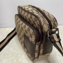 GUCCI グッチ GGキャンバス ショルダーバッグの画像