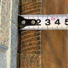 【雰囲気のある棚板】2枚　集成材　天然木　ビンテージ　ハンドメイド　④の画像