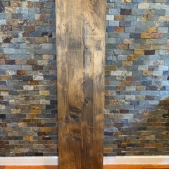 【雰囲気のある棚板】2枚　集成材　天然木　ビンテージ　ハンドメイド　④の画像