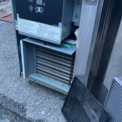 【動確済み】2022年 業務用 フクシマ 二口蛇口付き 舟形コールドテーブル LNC-120RM-SC 1200×600×800 単相 100V 舟形台下冷蔵庫 大阪発の画像