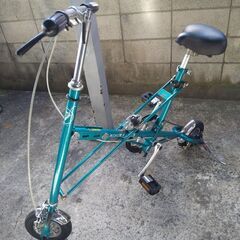 17bicycle　 17バイシクル 　小型折り畳み　小径自転車　ミニウォーカーの画像