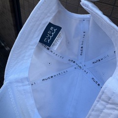 mutaキャップ白の画像