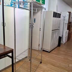 ★リユースのサカイつくば店★TK7079  メタルラック シルバー H179×D45×W90 クリーニング済みの画像