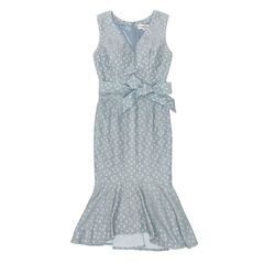 【VANESSA HEART / ヴァネッサハート】マーメイドミディアムドレス ブルー sugar シュガー キャバドレスの画像