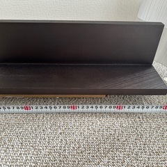 壁美人 シェルフ ブラウン 2つ 8000円 の画像