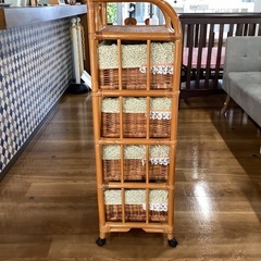 ラタンチェスト【町田市再生家具】252191の画像