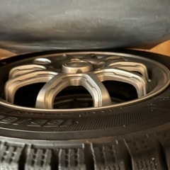 軽自動車スタッドレスタイヤホイール4本セットの画像