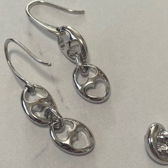 ケイトスペード　シルバー　ピアスの画像