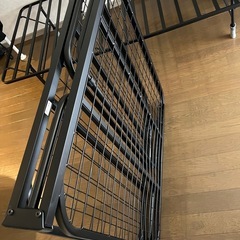 【10/30 23時まで】山善　シングルベッド 折り畳み 耐荷重200kgの画像