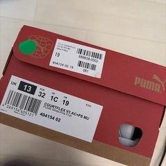 新品未使用PUMAスニーカー19cmの画像