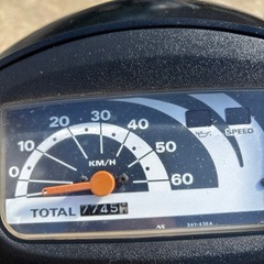 ★始動動画有り★ レッツ2(ca1pa)2ストの中でも低速からの加速力は中々のものです‼️ リアタイヤ新品❗️外装は比較的キレイです❣️　原付　スクーター　50ccの画像