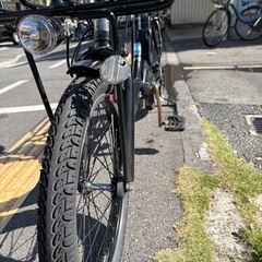 中古20インチPanasonic電動アシスト自転車　12Ah 大阪の画像