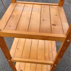 パイン材　ユニットシェルフ 6段の画像