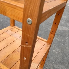 パイン材　ユニットシェルフ 6段の画像