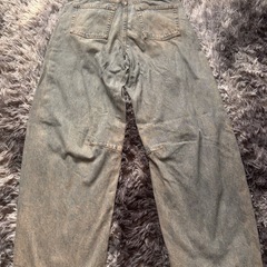 GU バレルレッグジーンズの画像