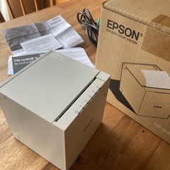 【値下げ】EPSON レシートプリンター　美品の画像