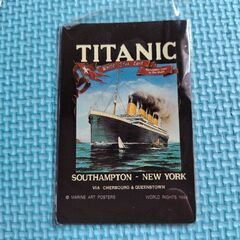 【未使用】タイタニック　ピンバッジとマグネットのセットの画像
