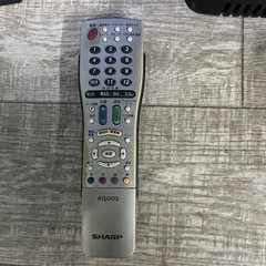 SHARP シャープ　20型液晶テレビ　AQUOS LC-20EX3 リモコン付　2008年式の画像