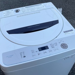 【RKGSE-371】特価！シャープ/SHARP/6kg全自動洗濯機/ES-GE6E-T/中古/2021年製/店頭引取推奨商品/弊社近隣配達も可/の画像