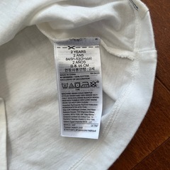 2year GAP 白Tシャツの画像