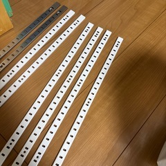 DIY ステンレス 棚受け ダボレール 棚ダボ 棚柱用 4本とセットの画像