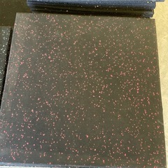 [23枚セット] ホームジム用ゴムマット ゴムマット ジム ジムマット20m四色混合の画像