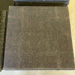 [23枚セット] ホームジム用ゴムマット ゴムマット ジム ジムマット20m四色混合の画像