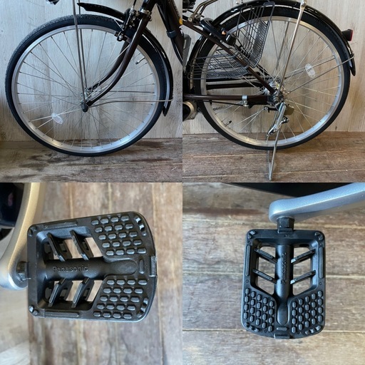 Panasonic 電動アシスト自転車 BE-FY433T 24インチ 3段変速 チェスナットブラウン パナソニック 