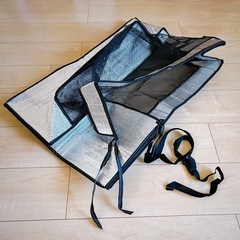 新品⭐️ エアコン室外機カバー 固定用ベルト付き 室外機保護カバー 効率アップ 省エネ の画像