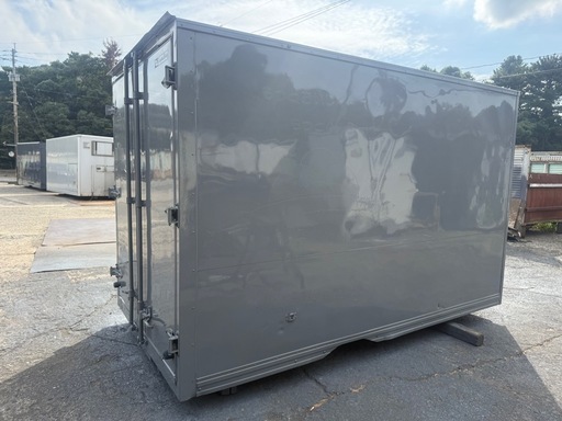 No.949 保冷バン 2t 車  アルミ 箱 バイク 倉庫 トラック コンテナ 米 保管庫 物置 DIY