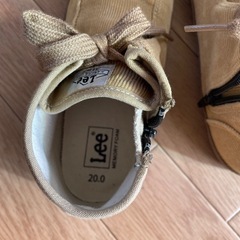 Lee ブーツ　20センチの画像