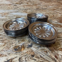 (s7620) ステンレス製 ユキワスナックトレイ 22個セット 飲食店 業務用 店舗 中古品の画像