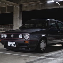 ゴルフ2gti  フォルクスワーゲン　車体の画像