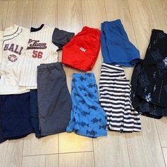 男の子夏服110㎝の画像