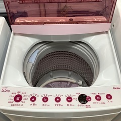Haierの全自動洗濯機のご紹介ですの画像