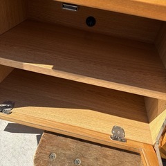 無印良品　テレビボード　色落ちあり　　の画像