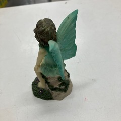 A2510-717 DEZINE 陶器製妖精フィギュア 中古の画像