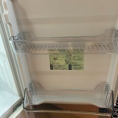 2ドア冷凍冷蔵庫　現地に取りに来ていただける方、限定！ HR-E911W　ホワイトの画像