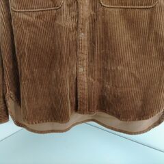 美品　ユナイテッドアローズ BEAUTY&YOUTH コーデュロイシャツジャケット 長袖 ブラウン Lサイズ メンズ カジュアル 秋冬　251030-7Tの画像
