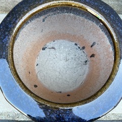 ②　火鉢　鉢　古民具　鉢カバー　昭和レトロ　陶器の画像